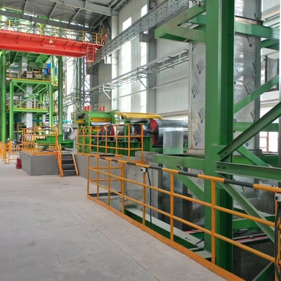 0.16-0.3mm Cgl خط الجلفنة للنوع المستمر لفائف المدرفلة على البارد