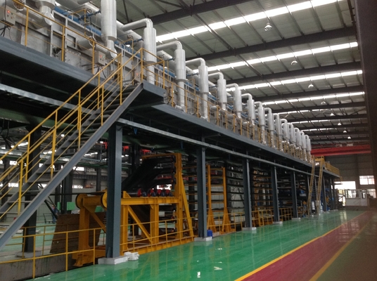 جالفالوم GI GL Zinc Galvanizing Plant Manufacturers Safety 55٪ Al Zn 0.2mm-6mm